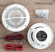 Denox Ocean5, 40Watt, Su ve Neme Dayanıklı, Marin Tekne Hoparlör Takım