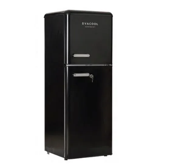 EVACOOL MARİN RETRO BUZDOLABI 138 LT 12-24 V SİYAH