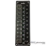 Dikey, İzoleli, Switch Panel Çeşitleri, Sigortalı 10'lu