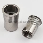 Paslanmaz Flanşsız Perçin Somunu, Çeşitleri DIN9314