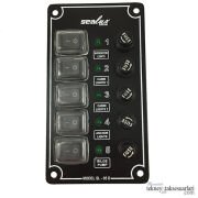 Dikey, İzoleli, Switch Panel Çeşitleri, Sigortalı 5'li