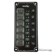 Dikey, İzoleli, Switch Panel Çeşitleri, Sigortalı 6'lı
