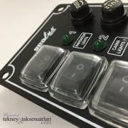 Dikey, İzoleli, Switch Panel Çeşitleri, Sigortalı 6'lı