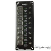 Dikey, İzoleli, Switch Panel Çeşitleri, Sigortalı 8'li