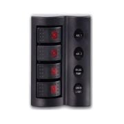 Piyano Düğme Çeşitleri, Switch Panel Sigortalı 4 lü Panel