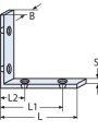46 X 13 X 3 mm Köşebent