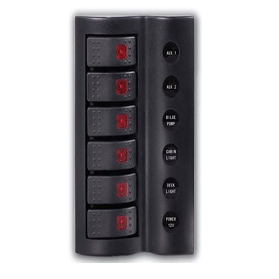 Piyano Düğme Çeşitleri, Switch Panel Sigortalı 8 li Panel