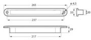 Hella Marine şerit LEDli lamba