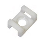 Vidalı Kroşe Beyaz 22 x 11 mm, 5.2 mm Delik
