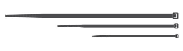 Kablo Bağı Siyah 250 - 4.8 mm, 68 mm Sıkma