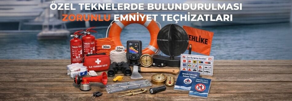 Sahil güvelik zorunlu gereçler